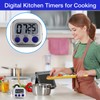 Leumoi 24 Pack Multi-Function Digital Timers with Magnetic Back, Large
