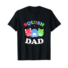 Squish Dad Mallow Soft Toy Gifts Father's Day Daddy T-Shirt