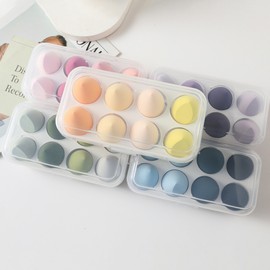 Rose Stone Travel Makeup Sponge Case Holder 8 Slots