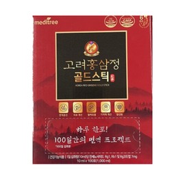 Living Factory H Partner 1 box of 100 packets of Koryo Red Ginseng Gold Sticks / 고려 홍삼정 골드 스틱 100포 1박스