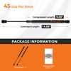 PAMAGOO ML33-40 15 inch Gas Strut 45 lbs 200 N,