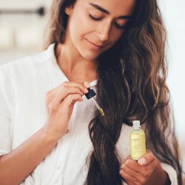Aceite Vegano Natural Para El Crecimiento Del Cabello