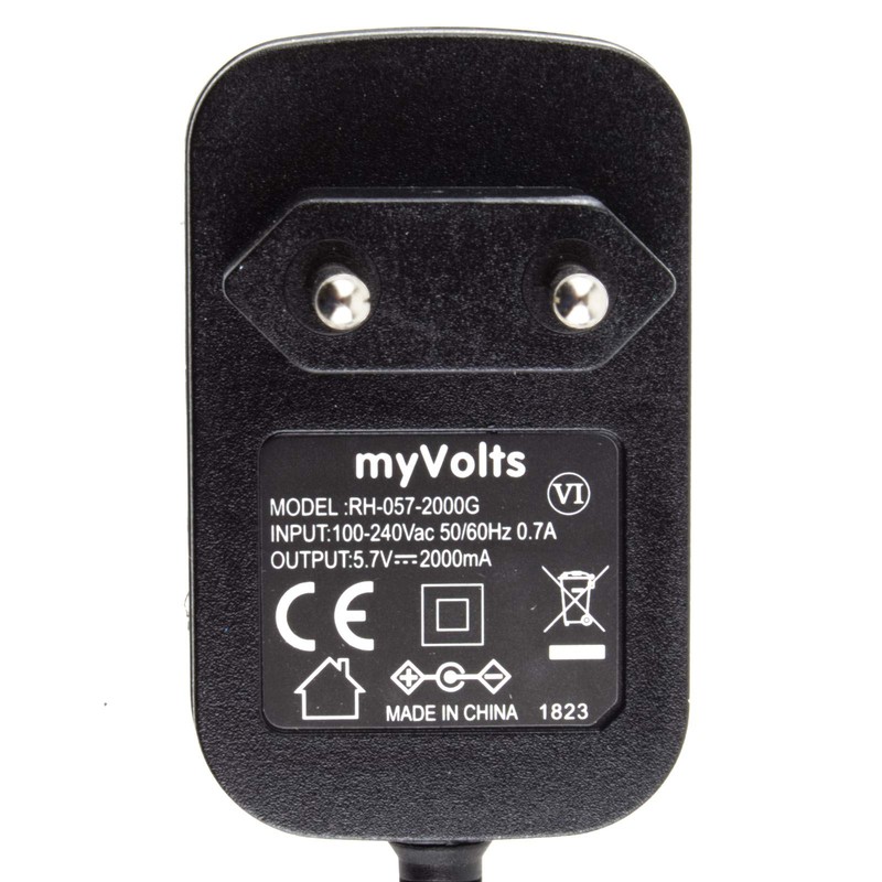 MyVolts 5.7 V EU Power Supply Compatible with Roland TR-8S