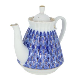 Lomonosov Porcelain Teapot Forget Me Not 3 cups