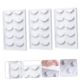 jojofuny Art Eyelashes 3 Sets Practice False Eyelashes Makeup False Grafting Lashes Women Eyelash es Flase Eyelashes Fake Lashes Women False Eyelash Fake Eyelash Natural Extend Fiber Miss