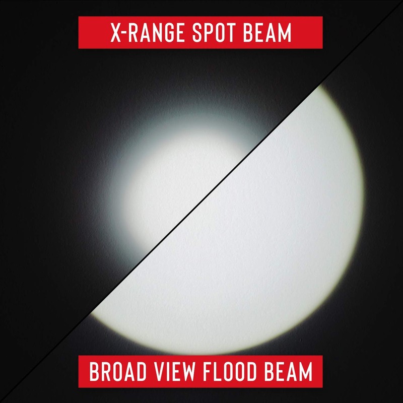 Coast HP7R 300 Lumen Rechargeable LED Flashlight with Slide Focus,