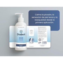 DiaBest 500ml. | Crema para Piel Diabética con Urea y Vitamina E – Hidratación Intensiva para Pies, Talones y Cuerpo Seco