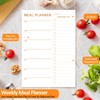 Weekly Meal Planner - 2 Pack Undated Tear-off Sheets, Magnetic