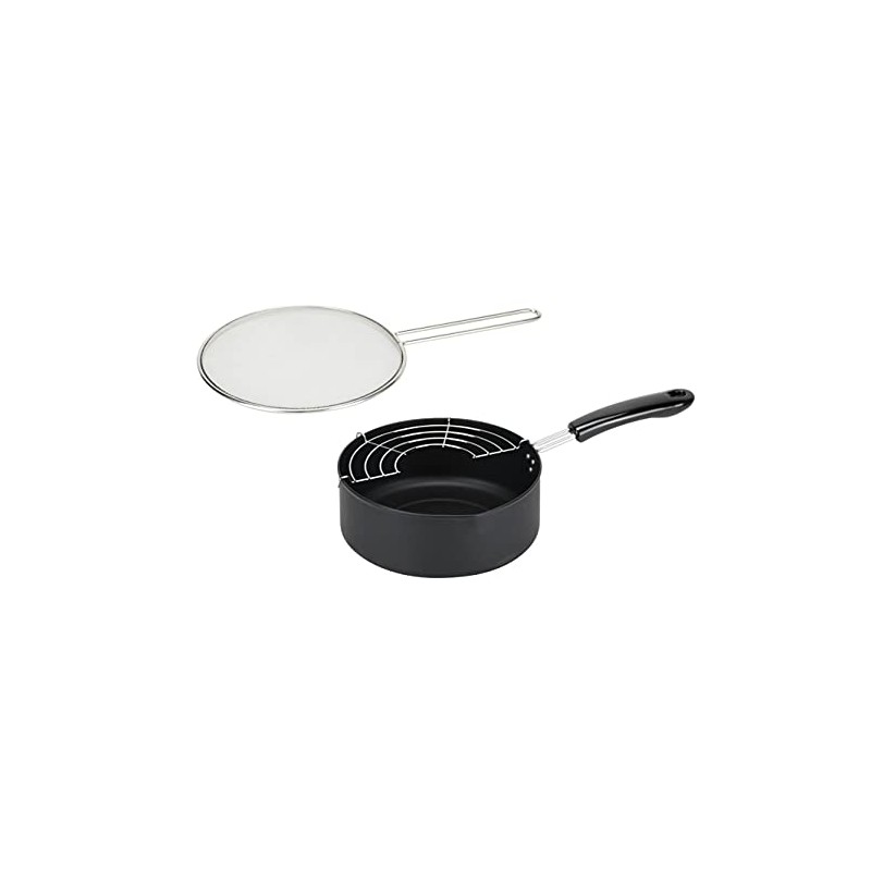 Pearl Metal HB-5865 Tempura Pot, 7.9 inches (20 cm), Includes
