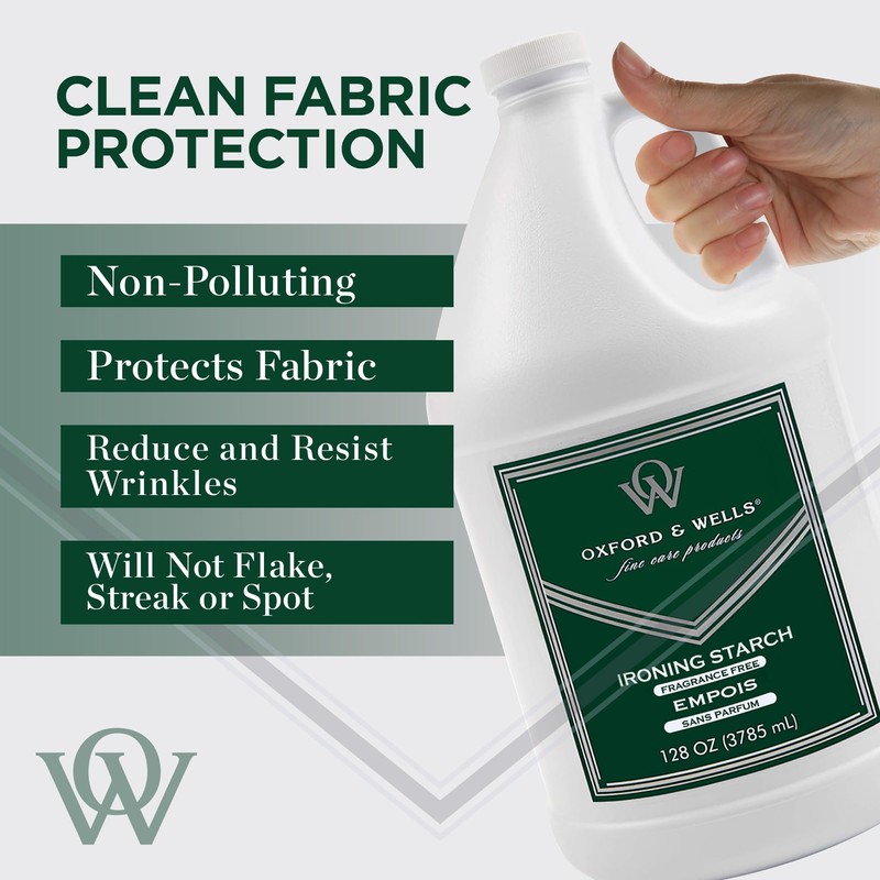 Oxford & Wells Premium Wrinkle Releaser Spray Starch - Ironing