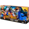 Monster Jam, Transforming Hauler Playset and Storage with Exclusive El