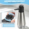 EEKEDO Stainless Steel Soap Dispenser for Hand Soap & Dish