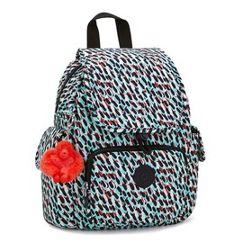 Kipling CITY PACK MINI Small backpack, Abstract Print (White)