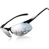 Bircenpro Sunglasses for Men Polarised: UV Protection Carbon Fibre Temple