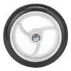 7in Disabled Front Wheel Aluminum Alloy Non Slip Polyurethane Tire