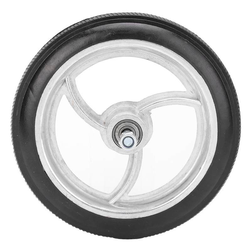 7in Disabled Front Wheel Aluminum Alloy Non Slip Polyurethane Tire