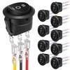 XINYIELE 12 Volt 3 Way Round Rocker Switch,3 Position ON/Off/ON