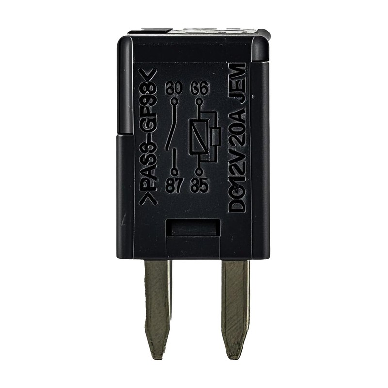 Plug-in Mini ISO Automotive Relay 13848981 12VDC 20A 4 Pins