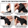 Meteor Weightlifting Straps for Enhanced Grip and Barbell Stability (Pair),