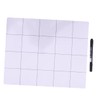 jojofuny 2pcs 1 Set Whiteout Convenient Magnetic Pro Mat Large