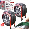 Boxer Tool Pro Basket Tie Down Car Tire Strap Tow