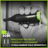 Tracer Trueshot Chalk Refill Canisters, 2-Pack, 700 Shots, Hi-Vis Green