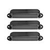 3Pcs Electric Guitar Single Coil Pickup Cover Copper Instrument Accessory