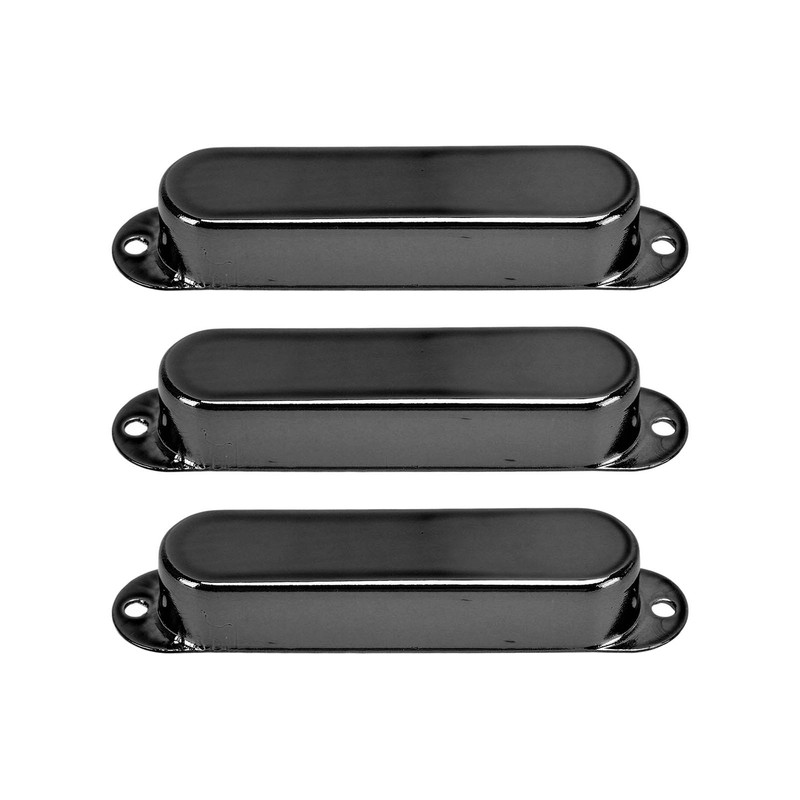 3Pcs Electric Guitar Single Coil Pickup Cover Copper Instrument Accessory