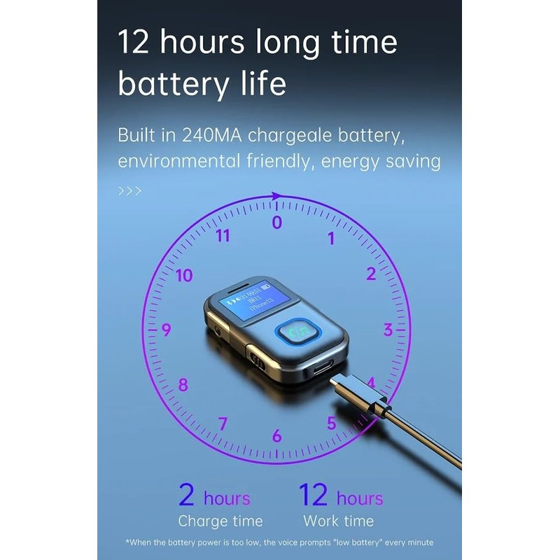 Auto 2 in 1 Wireless Bluetooth 5.0 Empfänger 3.5mm Auto