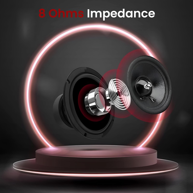 Pyle 5 Inch Woofer Driver-Upgraded 200 Watt Peak High Performance
