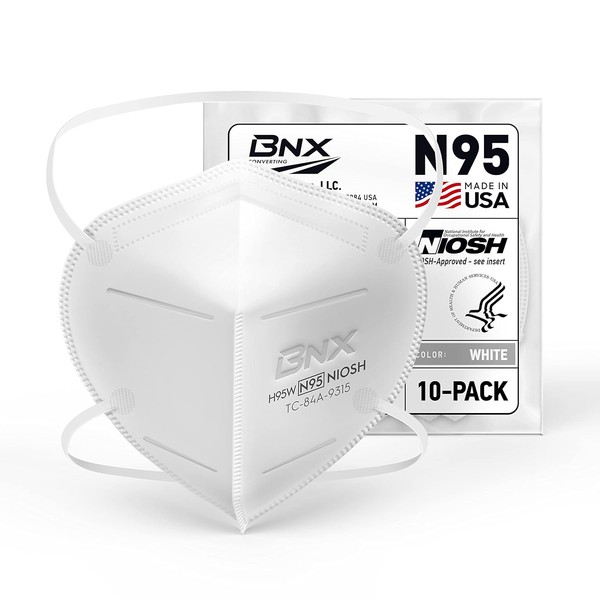 BNX N95 Máscara facial protectora con certificado NIOSH fabricada en
