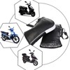 Bike Handlebar Mittens Waterproof Motorcycle Gloves Winter Thermal Windproof PU