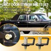 UNIGT 2 Pack Door Striker Bolts Set Includes Bushing Compatible