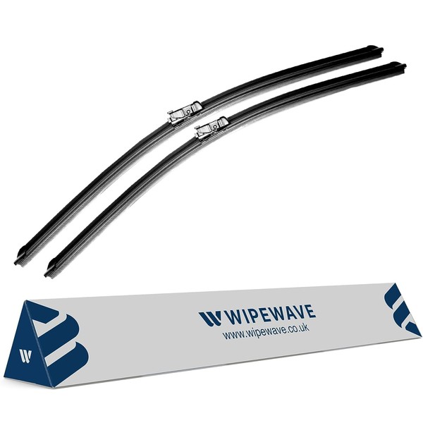 WipeWave Windscreen Wiper Blades for Land Rover Defender 2020-2023 SUV, 22" 22" Front Push Button Enhanced Clarity, Easy Replacement