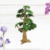 Toyvian Tree Model Fake Miniature Trees Train Railways Architecture Landscape