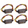Acouto brake flasher module, 4PCS DC9 26V Led Brake Light