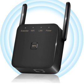 Repetidor de Señal Wifi,Amplificador de Señal WiFi 360 °Cobertura Completa,300Mbps Inalámbrico Wifi Extender Adaptador,Puertos Ethernet de Antena Integrados, Soporte para el Modo AP/ Repetidor（Nergo）
