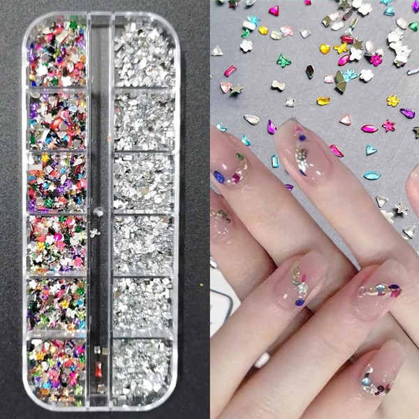 Mini mini diamond small shaped diamond flat bottom diamond acrylic