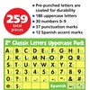 Teacher Created Resources Black 2" Classic Letters Uppercase Pack (TCR9210)