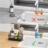 ARCUS Sink Caddy - Kitchen Sink Storage Countertop Organiser -