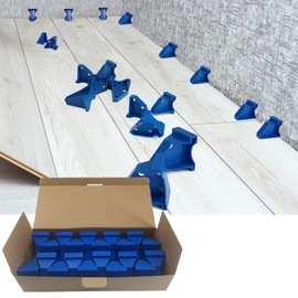 Floor Spacers, 1/4 inch & 1/2 inch Flooring Spacers in 1, for Vinyl Plank, Wood, LVP, Laminate Flooring Installation-MinliGUY Tools