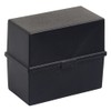 Exacompta 51814D EcoBlack Portable Index File Box DIN A5 Recycled