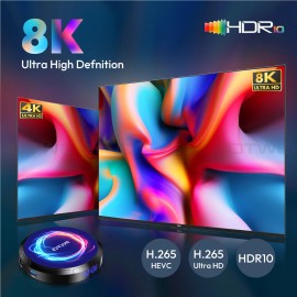 IOTWE Android 13 Smart TV BOX T95 W Allwinner 4+128 GB Quad Core WIFI6 Media Streamer - 4 GB+32 GB-Android13 8K