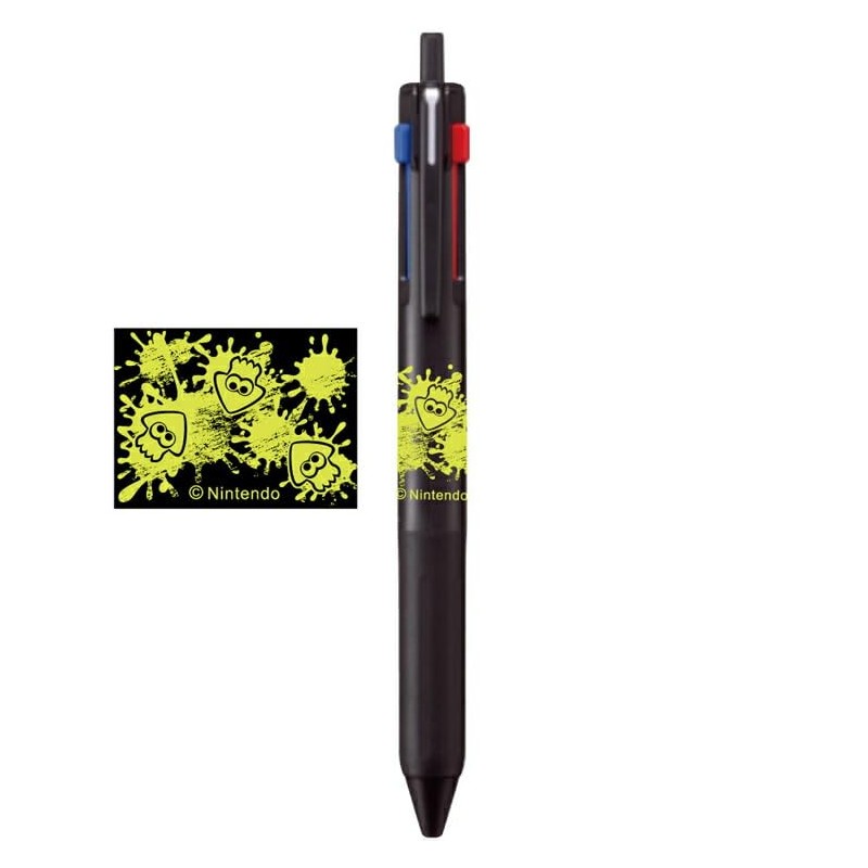 Splatoon 3 Jetstream Tri-Color Ballpoint Pen (1) Squid