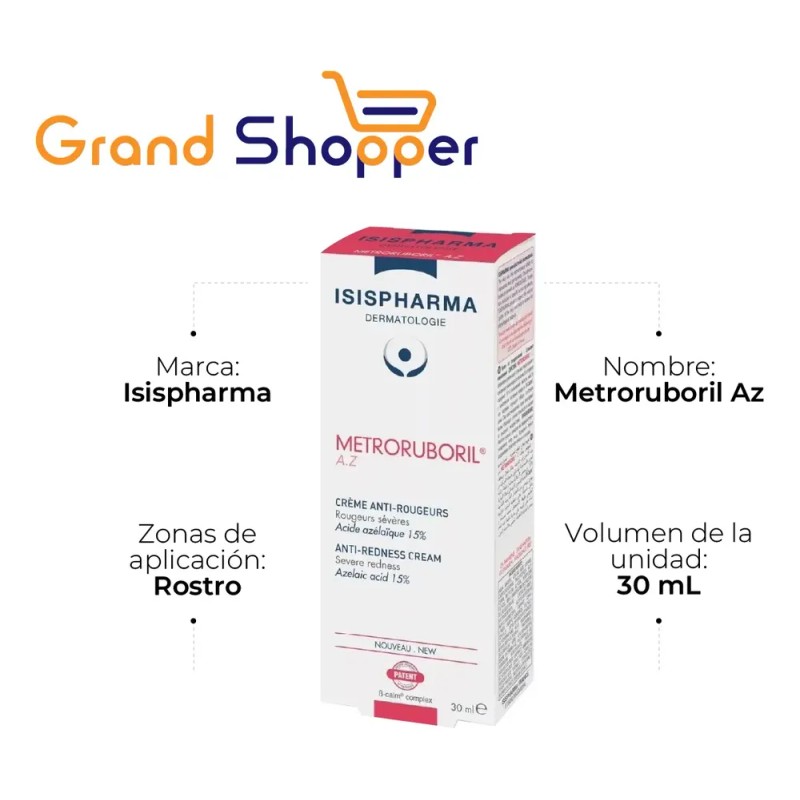 Metroruboril Az Crema 30 Ml Antienrojecimiento Piel Sensible