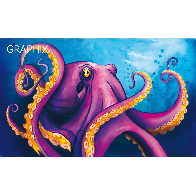 Marabu 0145000000106 Aqua Pen Graphix, Octopy, 24 Watercolour Felt Tip