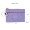 ERJUR Small Wallet for Women Men Coin Purse Change Holder