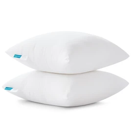Oubonun 12 x 20 Throw Pillow Inserts - Soft, Plush & Decorative Down Alternative Pillows for Couch Sofa Bed, Machine Washable - White, Pack of 2