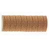 Cork Coasters for Drinks, Wooden Coasters, Round Edges, Coasters for