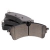 TRQ Brake Pads Ceramic Compatible with 2020 Ford Transit-150 Transit-250